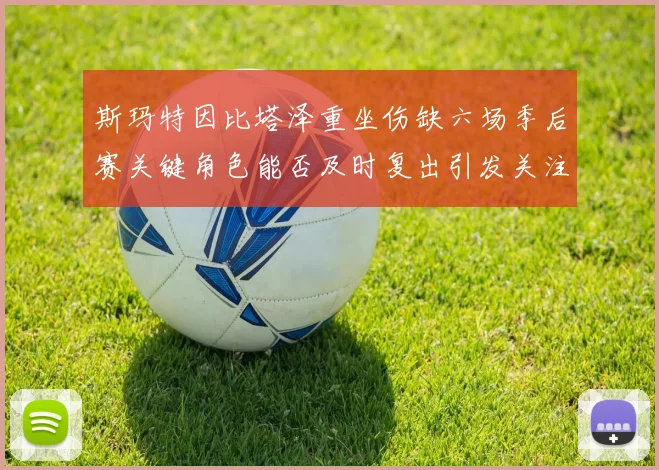 斯玛特因比塔泽重坐伤缺六场季后赛关键角色能否及时复出引发关注